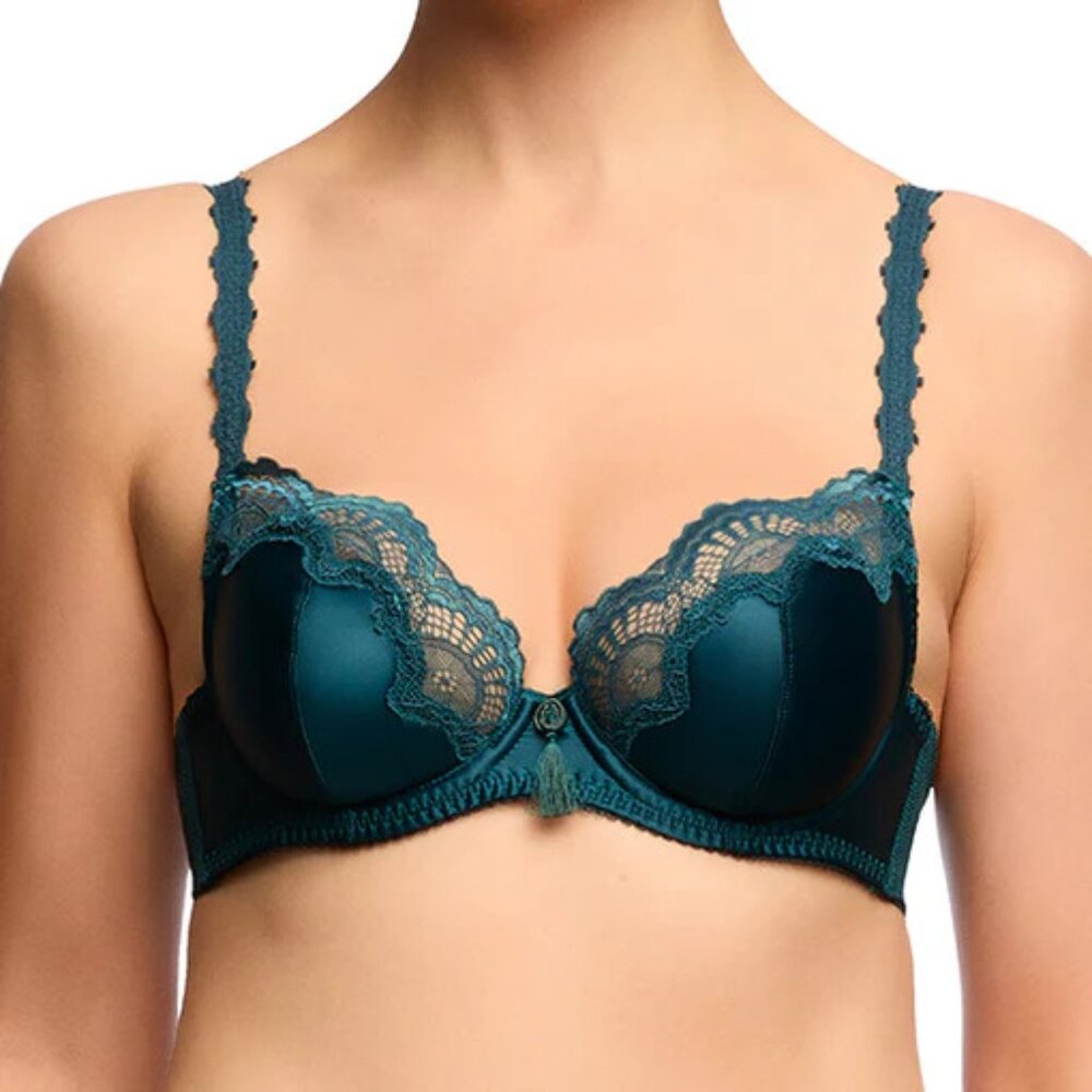 Dita Von Teese Starlift Balconette Bra Eden Green